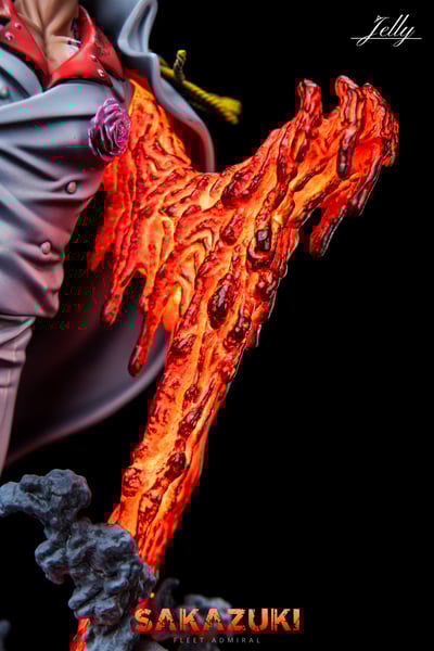 【海賊王】Jelly Studio 果凍工作室－海軍共鳴系列 第一彈 海軍元帥 赤犬・薩卡斯基5