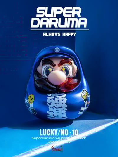 【電玩】SENZII千紙 × 超達摩SuperDaruma-超級達摩 強運1