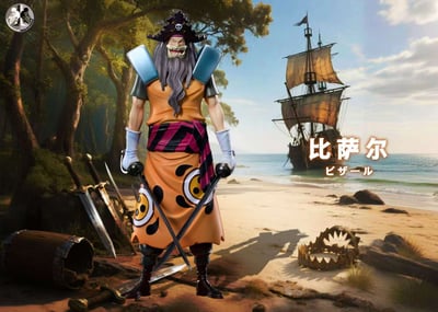 【海賊王】克隆人工作室clone studio-白團大船團私定 第六彈 熊貓 比薩爾6