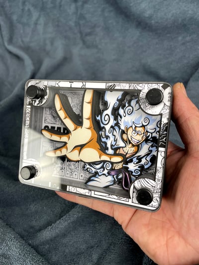 【週邊】萌萌匠-海賊王尼卡路飛週邊壓克力方磚卡磚高顏值立牌6