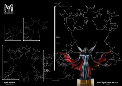 【數碼寶貝】Mine 圖鑑補全-啟示錄獸8