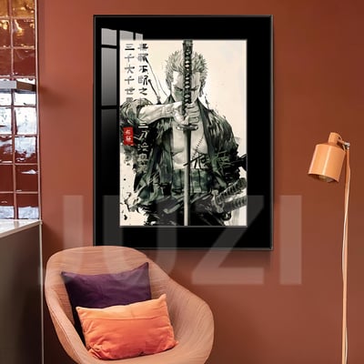 【週邊】橘子工作室－三千世界：奧義索隆持劍 裝飾畫4