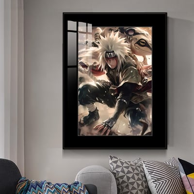 【週邊】橘子工作室－火影忍者 年輕自來也 裝飾畫2