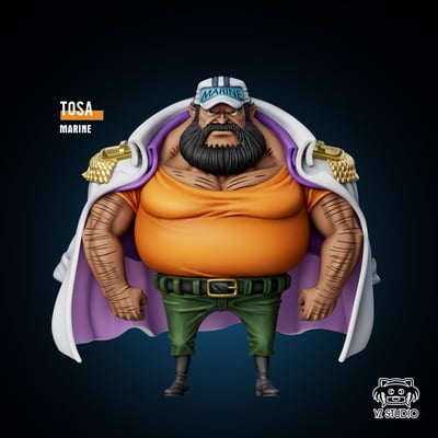 【海賊王】YZ工作室－未來島 第29彈 海軍 第46彈 土茶中將2