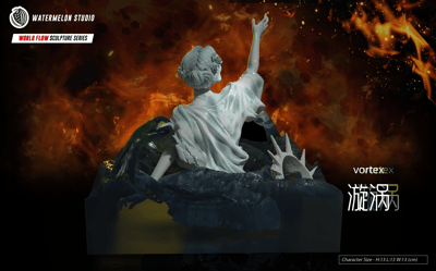 【原創授權】西瓜工作室-世界流向系列 雕塑 第二彈 漩渦vortex4