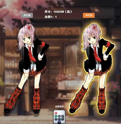 【週邊】阿喵畫社－守護甜心 日奈森亞夢 燈帶裝飾畫7