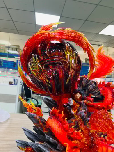 【海賊王】燃點工作室-火龍大炬vs路飛11