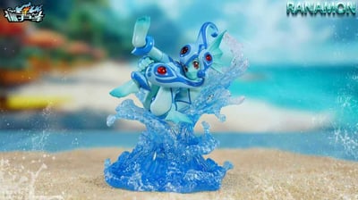 【數碼寶貝】殭屍車工作室－無限地帶 水之鬥士 娜娜獸（海外現貨）2