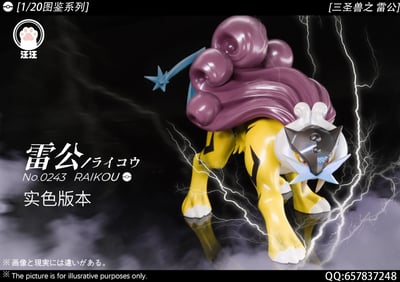 【寶可夢】汪汪studio-三聖獸 02 雷公1