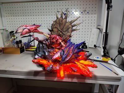 【魔物獵人】貓火工作室 Heroics Studio-怪物獵人 矛碎盾蟹12