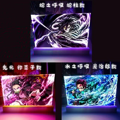 【週邊】阿喵畫社－鬼滅之刃 發光卡磚展示架1