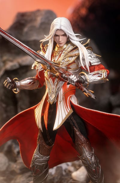 【正版授權】朗宙CosmicCreations-鬥羅大陸 唐三修羅神 可動人偶11