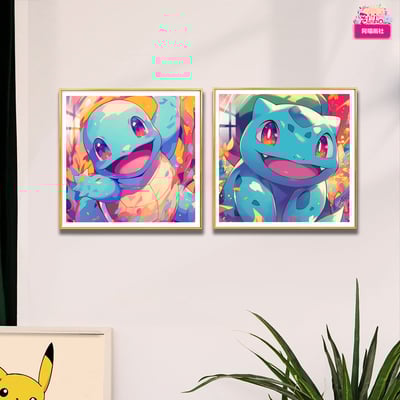 【週邊】阿喵畫社-小智寶可夢三宮格5