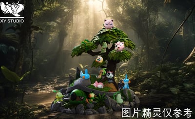 【寶可夢】XY STUDIO-寶可夢場景 第二彈 土台龜1