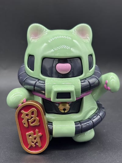 【鋼彈】貝才貝才工作室－扎古 招財貓（海外現貨）13