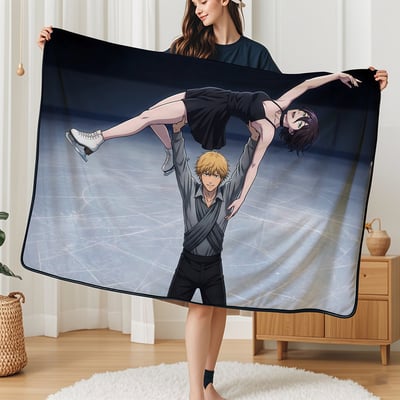 【週邊】千鳥社－電鋸人 花樣滑冰 電次 & 蕾塞 裝飾畫4