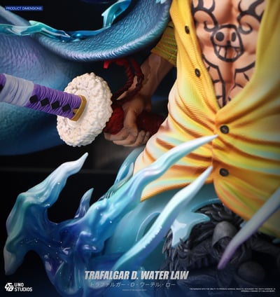 【海賊王】UNO工作室-特拉法爾加·羅 Trafalgar D. Water Law 胸像5
