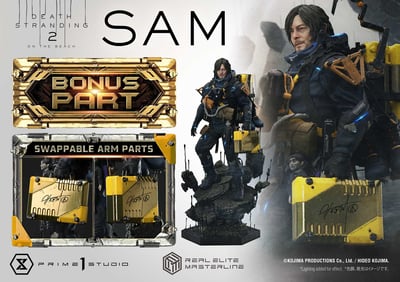 【正版授權】Prime 1 Statue-死亡擱淺2 冥灘之上 山姆18