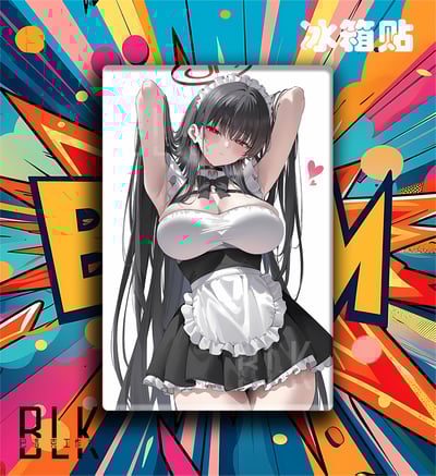 【週邊】巴洛克工作室－碧藍檔案 莉音小姐 裝飾畫＆冰箱貼5