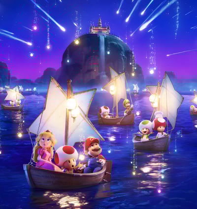 【週邊】H2工作室－超級瑪利歐 銀河大電影 裝飾畫5