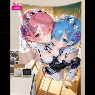 【週邊】阿喵畫社－Re:從零開始的異世界生活 迎辰 蕾姆＆拉姆4