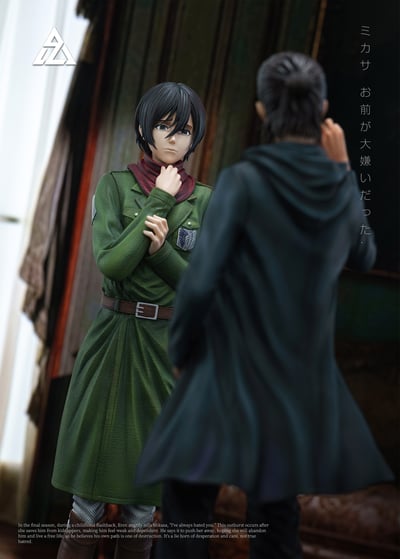 【進擊的巨人】AZ艾助工作室－最討厭你了，三笠9