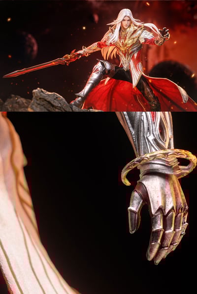 【正版授權】朗宙CosmicCreations-鬥羅大陸 唐三修羅神 可動人偶9