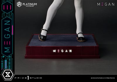 【正版授權】Prime 1 Studio-梅根白金大師系列M3GAN（電影）M3GAN8