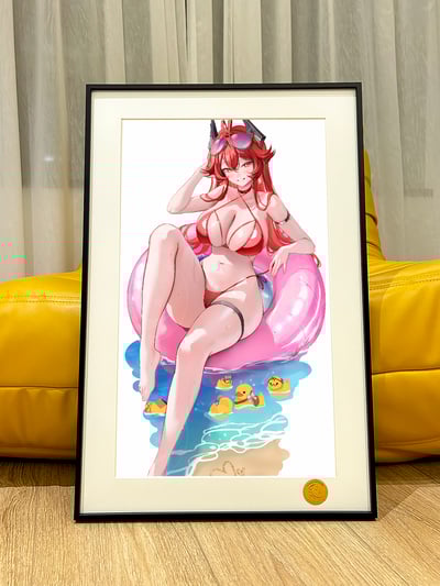 【週邊】星空工作室-red hood 小紅帽勝利女神妮姬NIKKE裝飾畫1