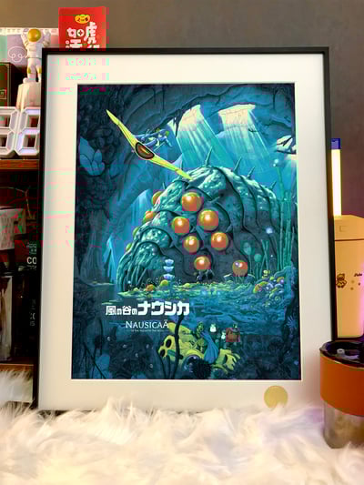 【週邊】星空工作室－宮崎駿 風之谷 王蟲 裝飾畫3