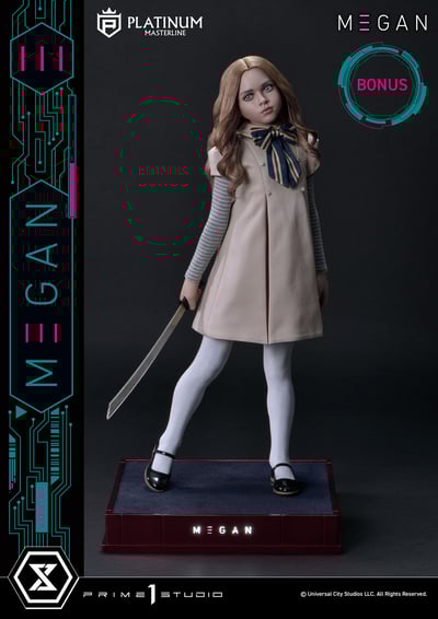 【正版授權】Prime 1 Studio-梅根白金大師系列M3GAN（電影）M3GAN16