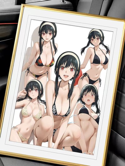 【週邊】千鳥社-約爾福傑間諜過家家Yor荊棘公主裝飾畫5