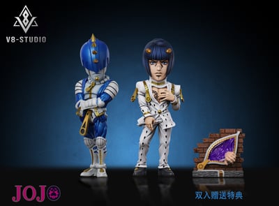 【JOJO的奇妙冒險】V8-STUDIO-JOJO黃金之風 布姐 布加拉提/替身鋼鍊手指1