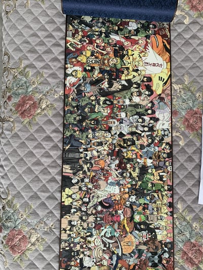 【週邊】田哥繪-死神境界bleach全人物全家福復刻微噴畫9