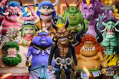 【海賊王】YZ工作室-百獸海賊團 nunbers共鳴 蠻霸者 最終彈 一美 Inbi3