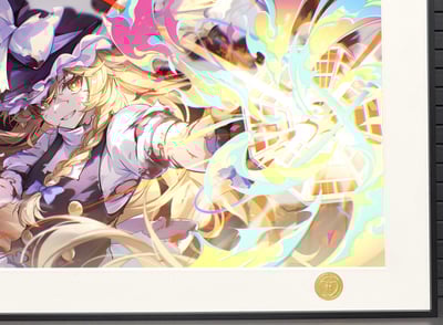 【週邊】H2工作室－東方Project 霧雨魔理沙 裝飾畫4