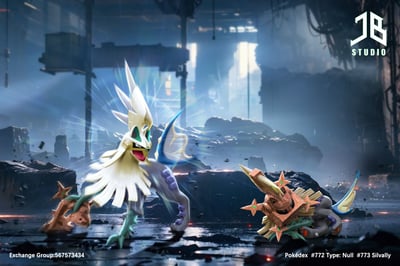 【寶可夢】精寶工作室 JB Studio-圖鑑系列 演化組 屬性:空 銀伴戰獸2