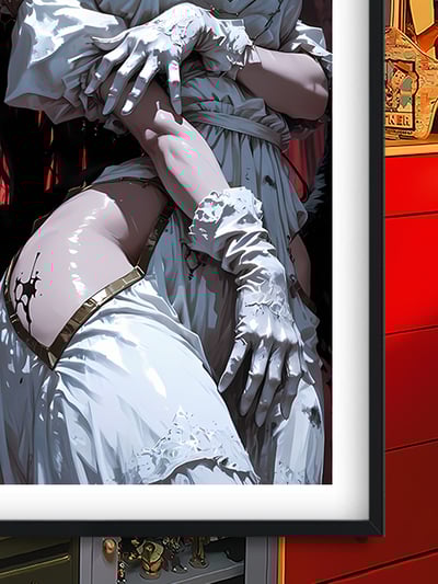 【週邊】巴洛克－白衣雅兒貝德 裝飾畫3