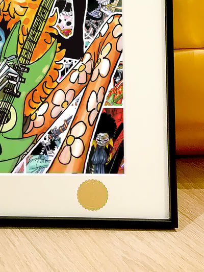 【週邊】星空工作室－海賊王 成長之路 布魯克 裝飾畫5