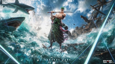 【海賊王】BFB.studio-抗刀索隆1