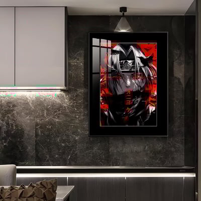 【週邊】橘子工作室－火影忍者 鼬神 半身像 裝飾畫4