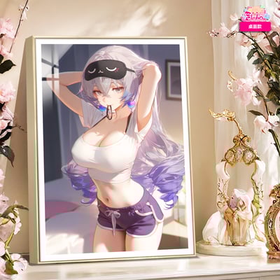 【週邊】阿喵畫社-入睡前奏 銀狼1