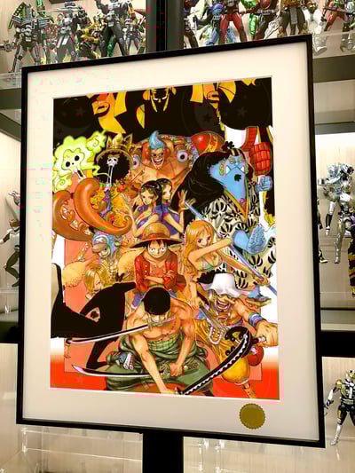 【週邊】星空工作室－海賊王 草帽十人組 裝飾畫2