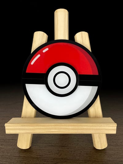 【週邊】萌萌匠-寶可夢精靈球磁性玻璃冰箱貼8