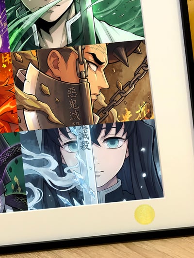 【週邊】星空工作室－鬼滅之刃 九柱之刃 裝飾畫4