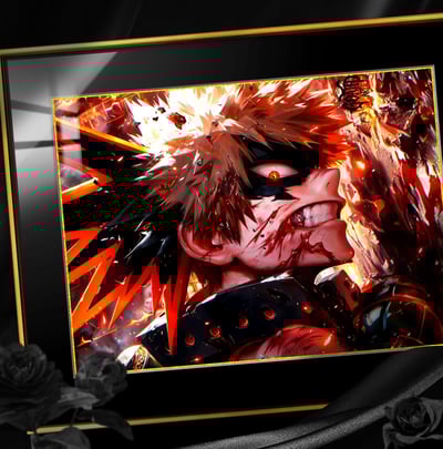 【週邊】阿喵畫社-我的英雄學院 爆豪3