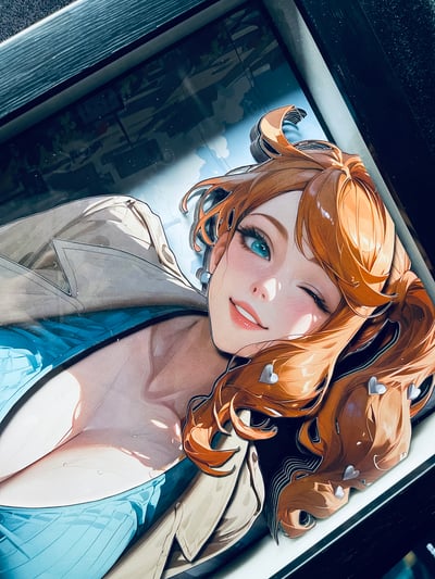 【週邊】泥棒貓工作室-索尼亞 立體裝飾畫2