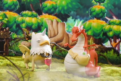 【楓之谷】女媧造物-冒險島噴火龍 冒險島格瑞芬多 冒險島肥龍胖鳳1