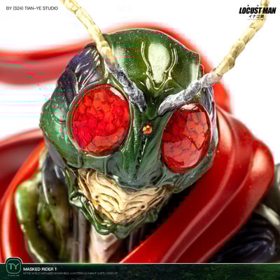 【假面騎士】田也工作室-蝗蟲人Locust Man3