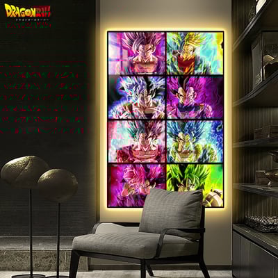 【週邊】阿喵畫社-七龍珠八宮格燈帶畫5